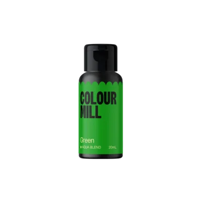Colour Mill Green – Water Based Food Colouring 20ml - Colour Mill - Water Based Food Coloring - Showing Size