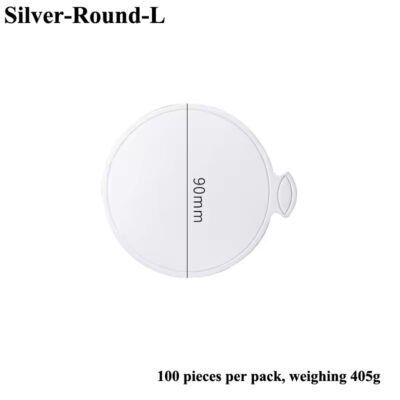 100 Pcs Set Silver Round Mini Cake Board 9cm - Cake Tools - Cake Boards - Product Detail