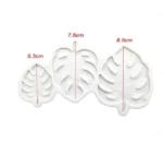 Tropical Monstera  Leaves Silicone Mould - Cake Tools - Silicone Moulds - On Display
