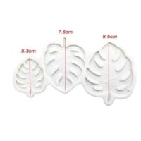 Tropical Monstera  Leaves Silicone Mould - Cake Tools - Silicone Moulds - On Display