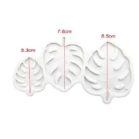 Tropical Monstera  Leaves Silicone Mould - Cake Tools - Silicone Moulds - On Display