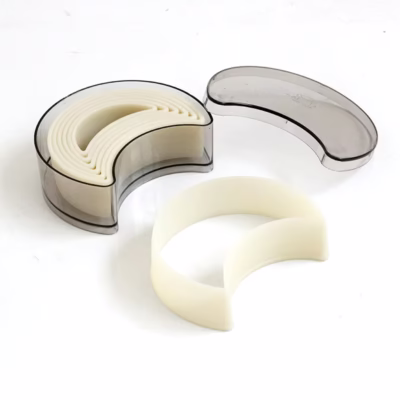 Moon Shape Polyglass Cookie Fondant Cutter - Cake Tools - Cookie Cutters - Full View