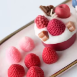 Strawberry Fruit Fondant Silicone Mould - Cake Tools - Silicone Moulds - Full View