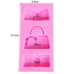 Barbie Hand Bags Fondant Silicone Mould - Cake Tools - Silicone Moulds - Product Detail