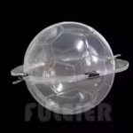 3D Football Polycarbonate Chocolate Mould - Cake Tools - Polycarbonate Moulds - On Display