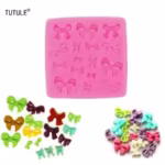 Bow tie Fondant Silicone Mould - Cake Tools - Silicone Moulds - On Display