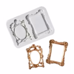Vintage Mirror Frame Silicone Mould - Cake Tools - Silicone Moulds - Product Detail