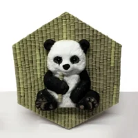 Panda Fondant Silicone Mould - Cake Tools - Silicone Moulds - Full View