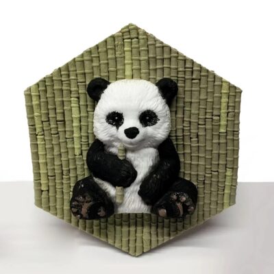 Panda Fondant Silicone Mould - Cake Tools - Silicone Moulds - Full View