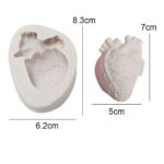 Heart Organ Fondant Silicone Mould,,