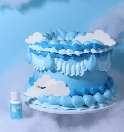 Colour Mill Sky Blue – Oil Based Food Colouring 20ml - Colour Mill - Oil Based Food Coloring-Candy Colors - Showing Size