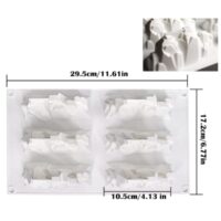 Ice Berg Mountain Shape Mousse Cake Silicone Baking Pan