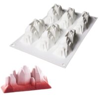 Ice Berg Mountain Shape Mousse Cake Silicone Baking Pan