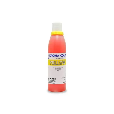 Kopykake Kroma Airbrush Colour Yellow 8 oz - KOPYKAKE - Food Colors - Showing Size