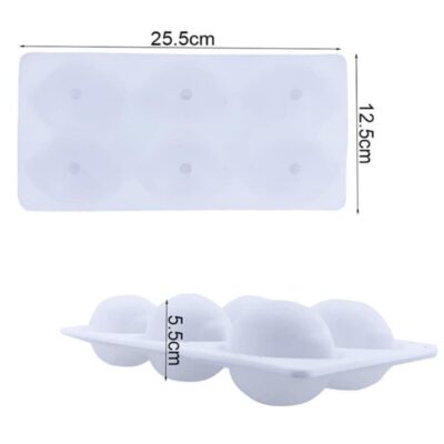 Lemon Fruit Mousse Cake Silicone Baking Pan