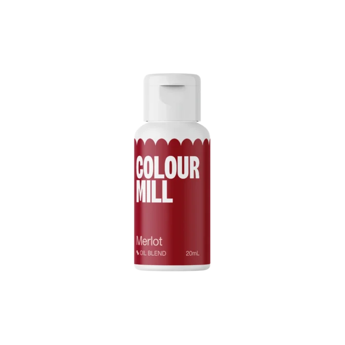 Colour Mill Merlot – Oil Based Food Colouring 20ml - Colour Mill - Oil Based Food Coloring-Candy Colors - On Display