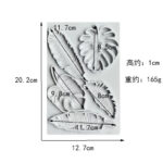 Monstera Leaf Fondant Silicone Mold - Cake Tools - Silicone Moulds - Product Detail