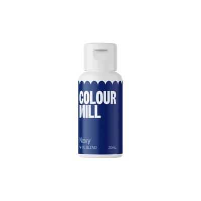 Colour Mill Navy – Oil Based Food Colouring 20ml - Colour Mill - Oil Based Food Coloring-Candy Colors - Full View