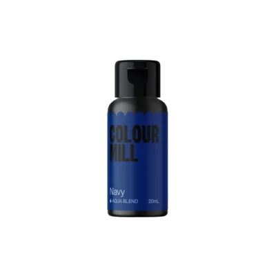Colour Mill Navy – Water Based Food Colouring 20ml - Colour Mill - Water Based Food Coloring - Full View