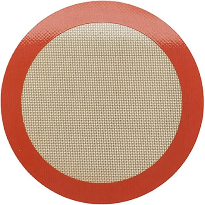 Non-Stick Round Silicone Baking Mat 22.8 cm - Cake Tools - Baking matt - Close-up View