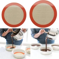 Non-Stick Round Silicone Baking Mat 22.8 cm - Cake Tools - Baking matt - Product Detail