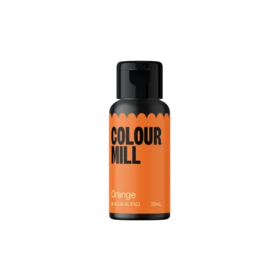Colour Mill Orange – Water Based Food Colouring 20ml - Colour Mill - Water Based Food Coloring - Close-up View