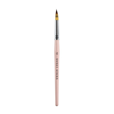 Sweet Sticks Pointed Round #10 Brush - Sweet Sticks - Cake Decorating Tools - Showing Size