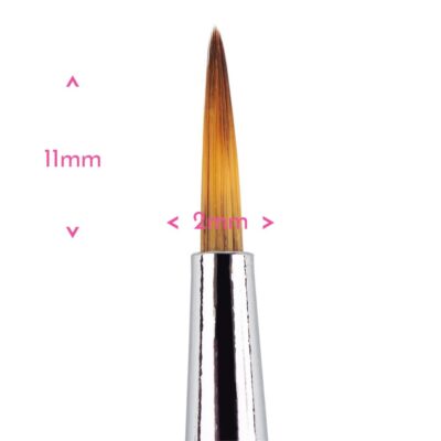 Sweet Sticks POINTED ROUND BRUSH #0 - Sweet Sticks - Cake Decorating Tools - Close-up View