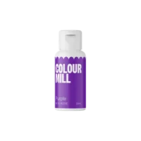 Colour Mill Purple – Oil Based Food Colouring 20ml - Colour Mill - Oil Based Food Coloring-Candy Colors - Showing Size