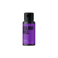 Colour Mill Purple – Water Based Food Colouring 20ml - Colour Mill - Water Based Food Coloring - Showing Size