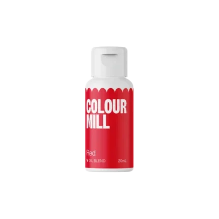 Colour Mill Red – Oil Based Food Colouring 20ml - Colour Mill - Oil Based Food Coloring-Candy Colors - Close-up View