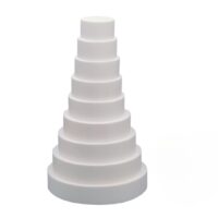 Round Shape Styrofoam Cake Dummy
