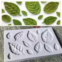 leaves Fondant Silicone Mould - Cake Tools - Silicone Moulds - On Display