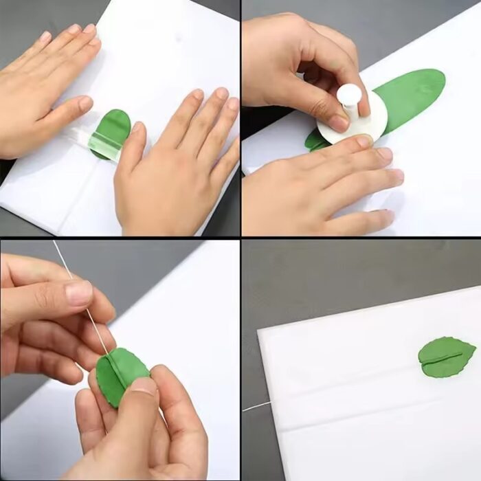 Petal and Leaves Veining Board - Cake Tools - Sugar flowers Essentials - Showing Size