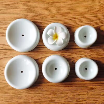 6pcs White Button-shaped Fondant Flower Molding - Cake Tools - Sugar flowers Essentials - Product Detail