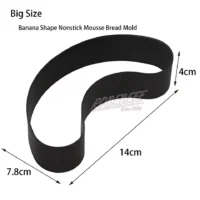 2 Pcs Piece Banana Shape Cake & Mousse Ring - Cake Tools - Tart Rings - Product Detail