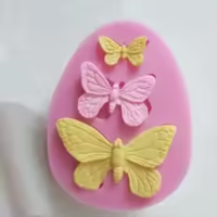 Butterfly Fondant Silicone Mould - Cake Tools - Silicone Moulds - Full View