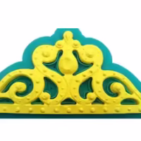 Crown Fondant Silicone Mould1 - Cake Tools - Silicone Moulds - On Display