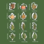 12 Pcs Set Leaf Cookie Fondant Cutter - Cake Tools - Plungers & Cutters - Product Detail
