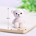 3 Pcs Set Bear Cake topper - Cake Tools - Figure Toppers - On Display
