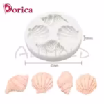 Seashell Fondant Silicone Mould - Cake Tools - Silicone Moulds - Close-up View