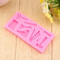 Tool Set Fondant Silicone Mould - Cake Tools - Silicone Moulds - On Display