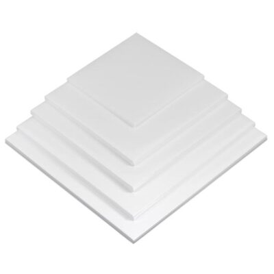 Square Cake White Drum Board - Cake Tools - Drum Cake Boards - On Display