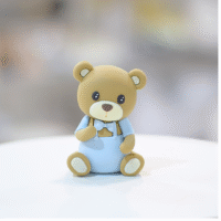 Teddy Bear Cake topper 1