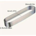 Oval Cake & Mousse Ring 16x4cm - Cake Tools - Tart Rings - Product Detail