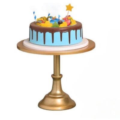 Gold Metal Cake & Cupcake Display Stand 30 cm - Cake Tools - Cake Stands - Product Detail