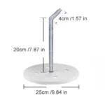 Floater Cake Plastic Stand - Cake Tools - Cake Stands - Showing Size