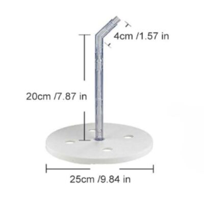 Floater Cake Plastic Stand - Cake Tools - Cake Stands - Showing Size