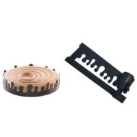 Dripping Icicles Crown Mousse Silicon Stencil Mould - Cake Tools - Silicone Moulds - Full View