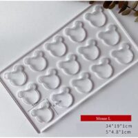 Mickey Mouse Shape Polycarbonate Mold - Cake Tools - Baking Tools & Equipments - On Display